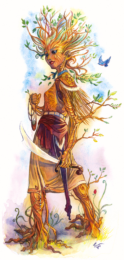 说明: 说明: 说明: 说明: C:\Users\Administrator\Desktop\未完成版\怪物图鉴Ⅲ(MM3)\0插图\树化德鲁伊.jpg